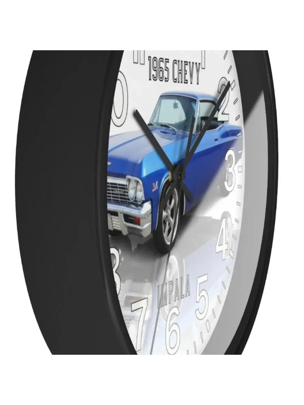 SS 1965 Impala Glow In The Dark Clock New!